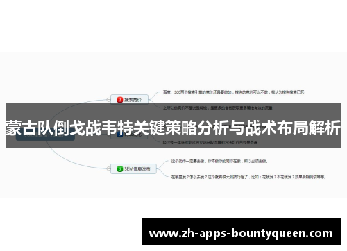 蒙古队倒戈战韦特关键策略分析与战术布局解析