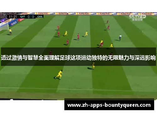 透过激情与智慧全面理解足球这项运动独特的无限魅力与深远影响